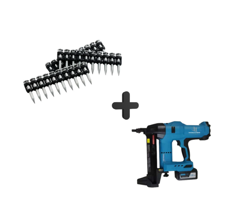 Pack fixation béton MTP - Clous HD + Cloueur CB-40